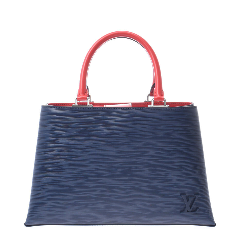 LOUIS VUITTON Epi Kleber Bag Antigo Coquelicot Red Leather Handbag